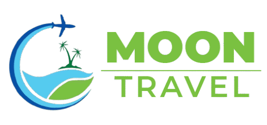 Moon Travel logo – trusted visa and travel agency in UAE and Pakistan.